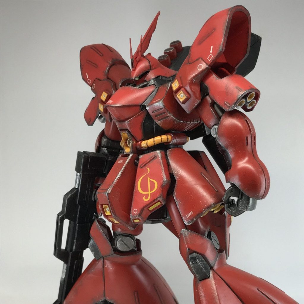 HG サザビー 無塗装 お手軽ウェザリング｜tamamaさんのガンプラ作品｜GUNSTA（ガンスタ）