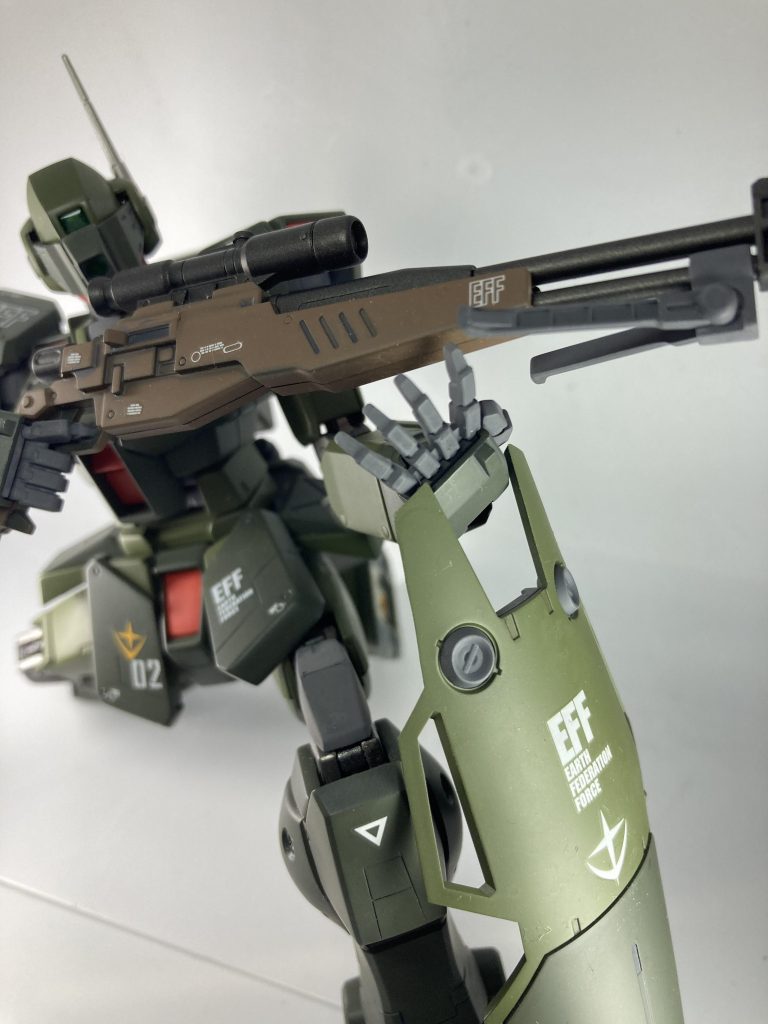 ジムスナイパー2と言ったらこのポーズです