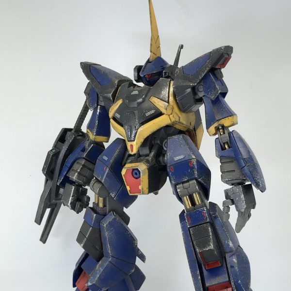 HG バーザム 無塗装 お手軽ウェザリング｜tamamaさんのガンプラ作品｜GUNSTA（ガンスタ）