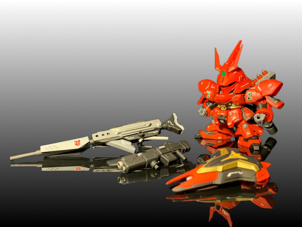 以上、 BB戦士サザビー＋ロングライフルのご紹介でした。最後まで閲覧いただきありがとうございます！