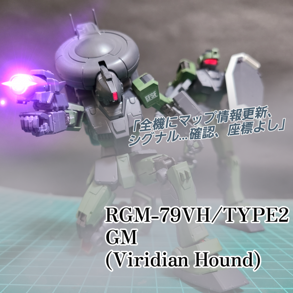 ジム「ビリジアンハウンド隊仕様」