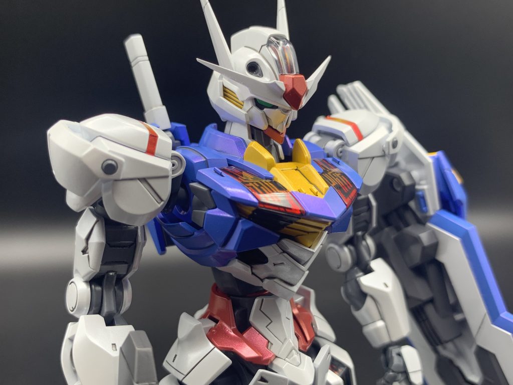 胸部胸部パーツはインモールド成形を選択しました。