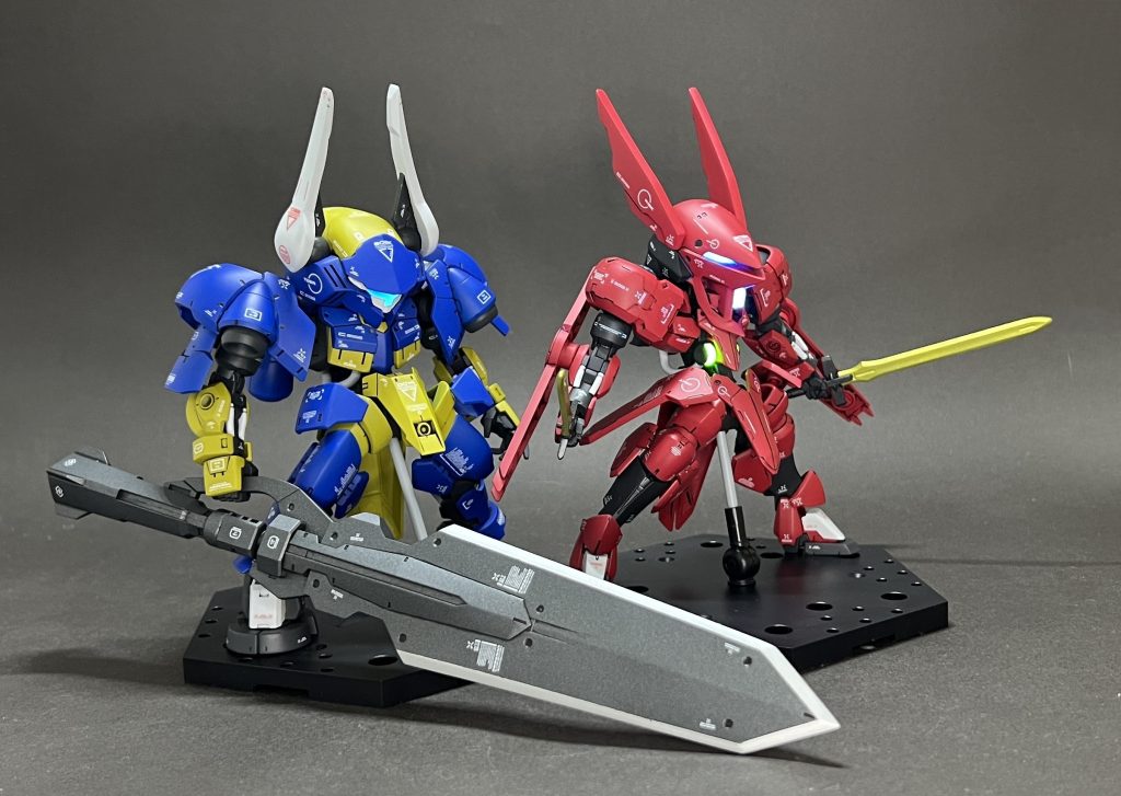 グリムゲルデとのツーショットです!これがやりたかった!!以下製作内容です。