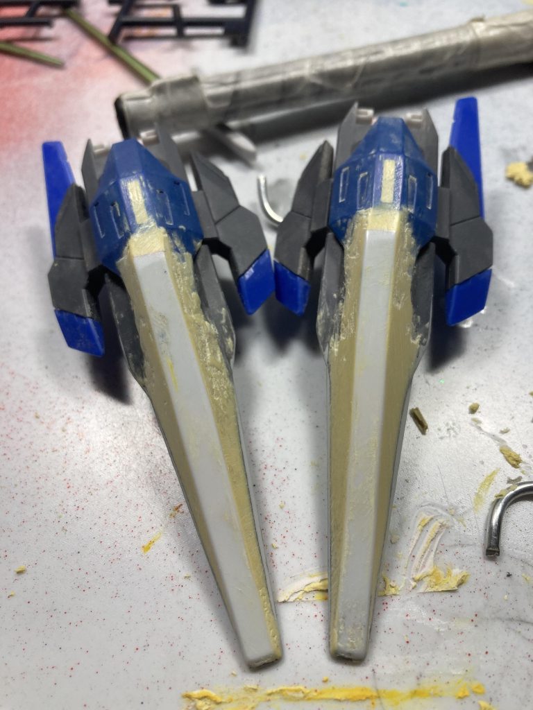 現在も改造中ですがオーライザーの改造をしていていつか追加のバックパックになる予定です。