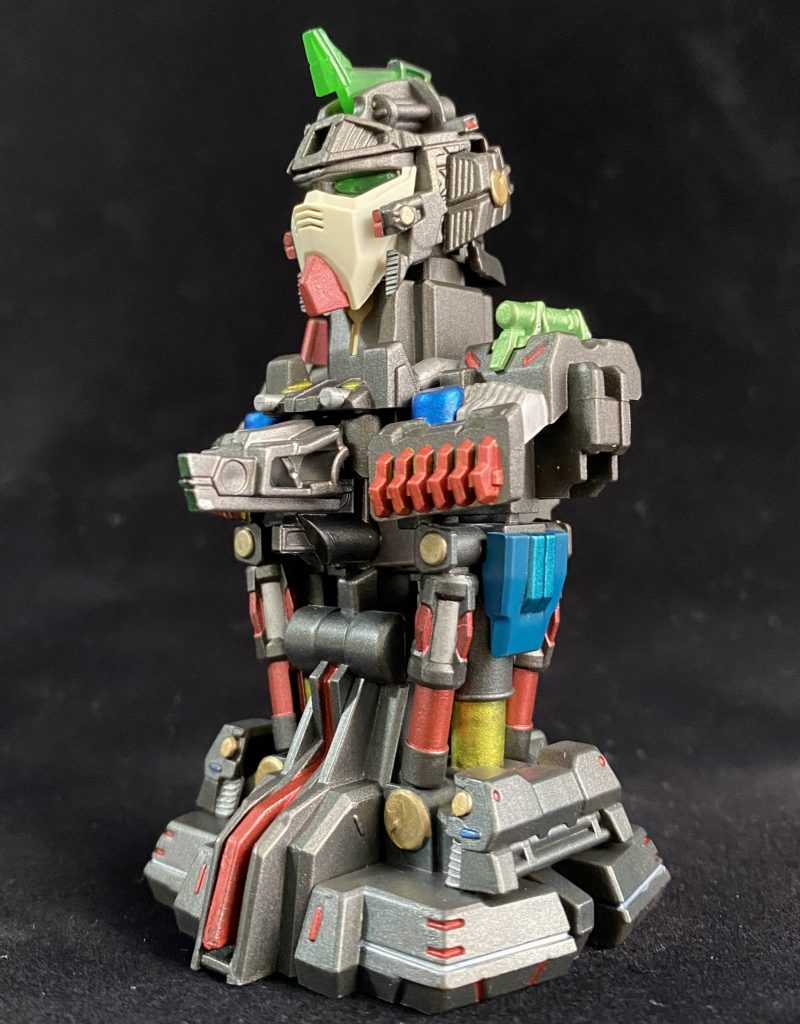 外装すると全く見えない所も筆塗りなどしました。自己満足です。