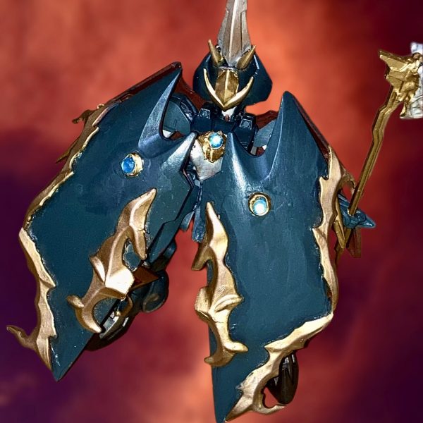 サタンガンダムリアルサイズ化　SDガンダムじゃないのミキシングして見た。