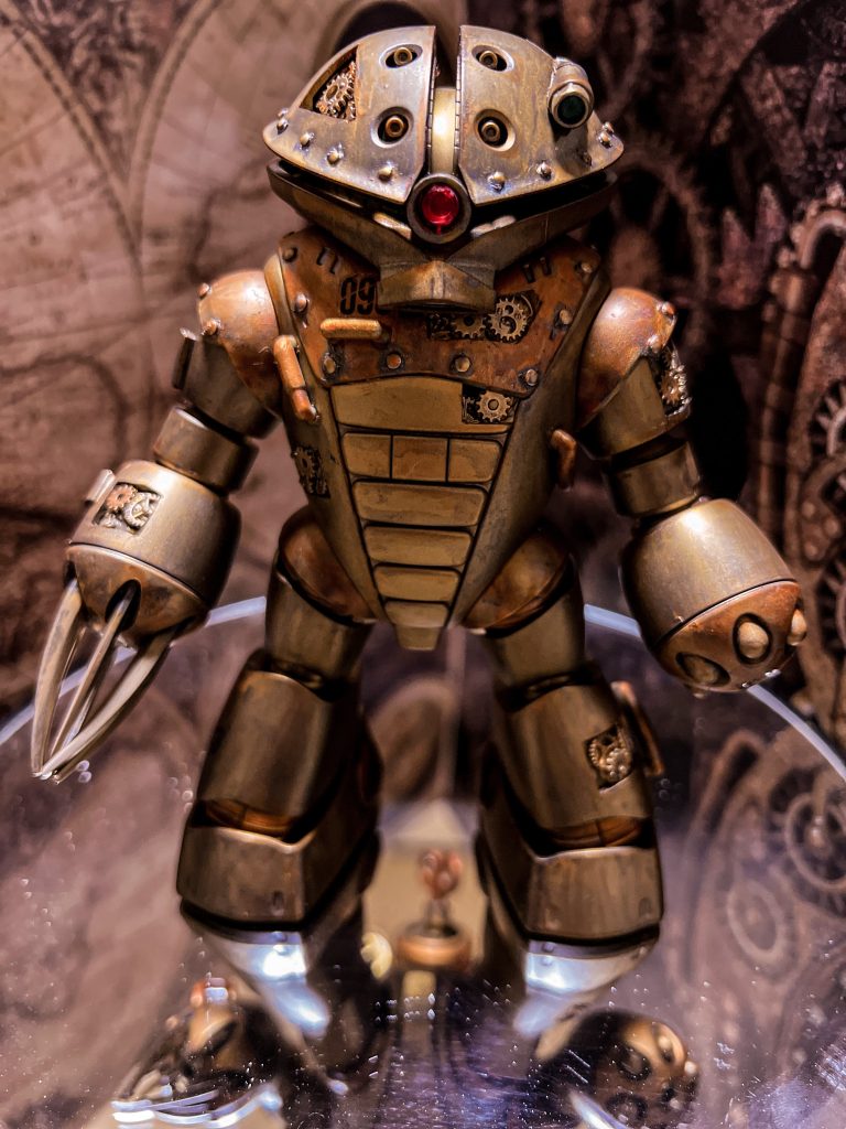 本体正面。思いの他渋く出来て良かった。