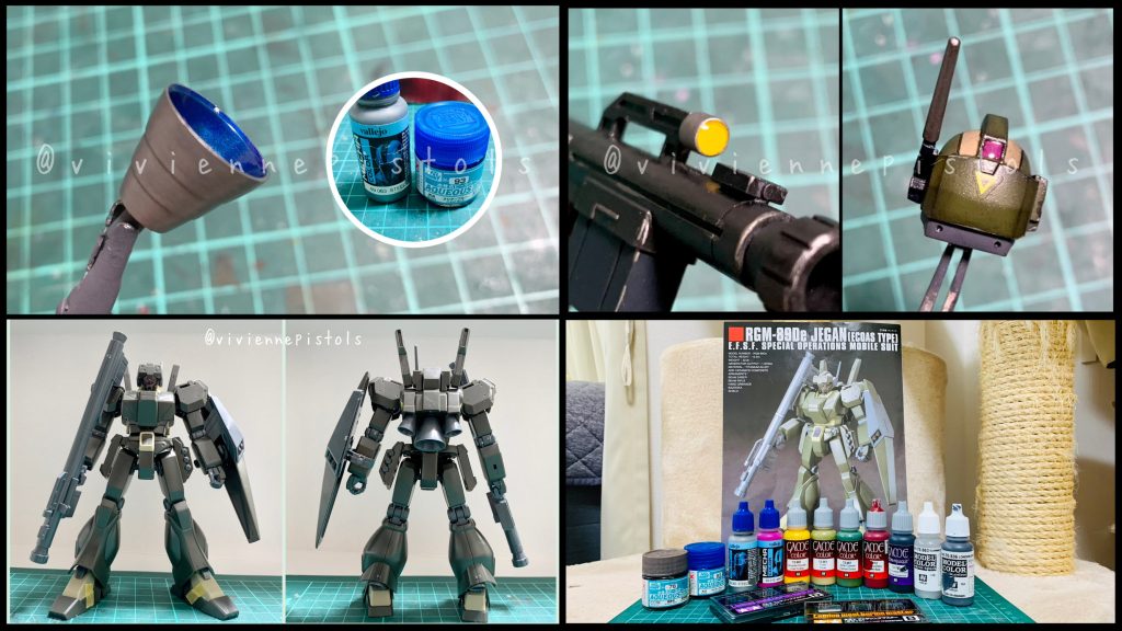 レンズ箇所は、レジンを使用しています。