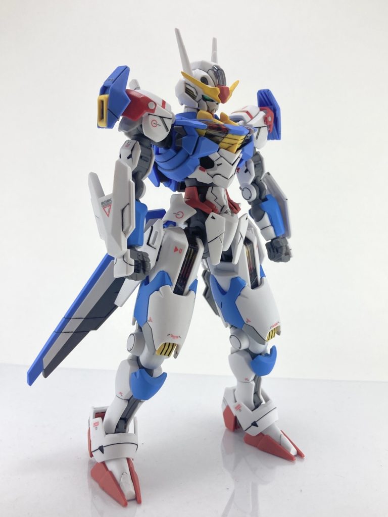 ガンダムエアリアル《オリジナルカラー》–5枚目/制作者：レン@筆塗り部分塗装