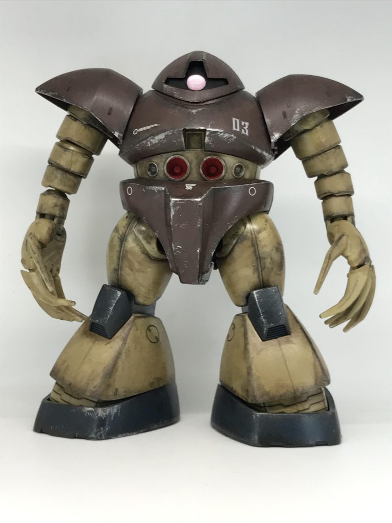 あ……正面から見たらうちのボス(嫁)にそっくり…… さすがゴッグだ!嫁にそっくりだぜ!😱嫁「私の戦闘力は53万です」←口癖さすがtamama!過去作ばかりだぜ!!←しつこいちなみに私のガンスタ初投稿作品のズゴック森林迷彩仕様ジオラマは一応新作です…😧https://gumpla.jp/hg/1231005