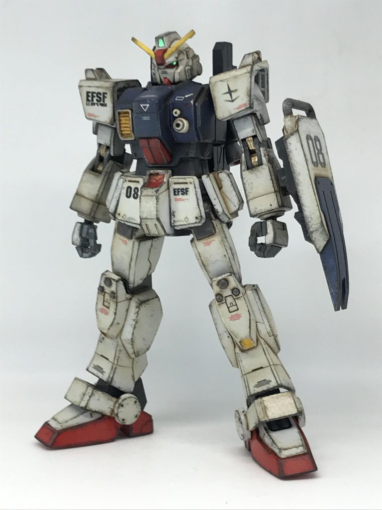 これ…ガンプラ復帰初期に製作した作品に加え…GUNSAT始めた頃に投稿しようとして撮った写真なので写真撮影まで微妙…😨(笑)GUNSAT始めた頃の私が投稿した作品達に写真の撮り方が似てますってかその頃撮った写真なので似てて当たり前w