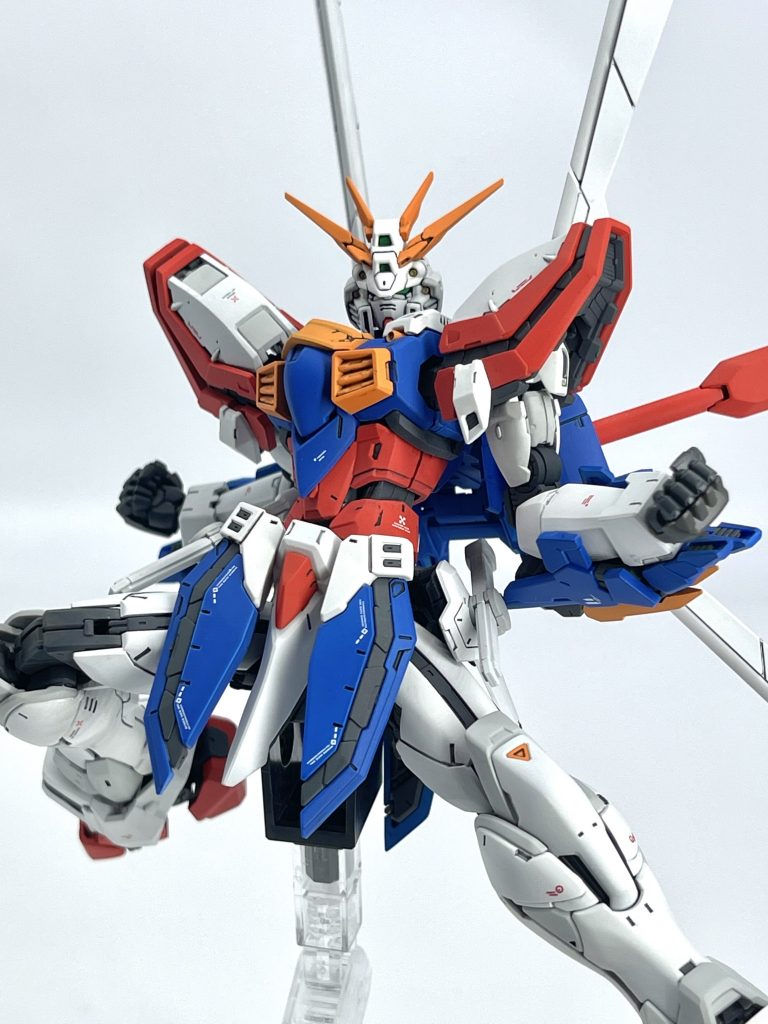 ゴッドガンダム　RG–4枚目/制作者：ときお