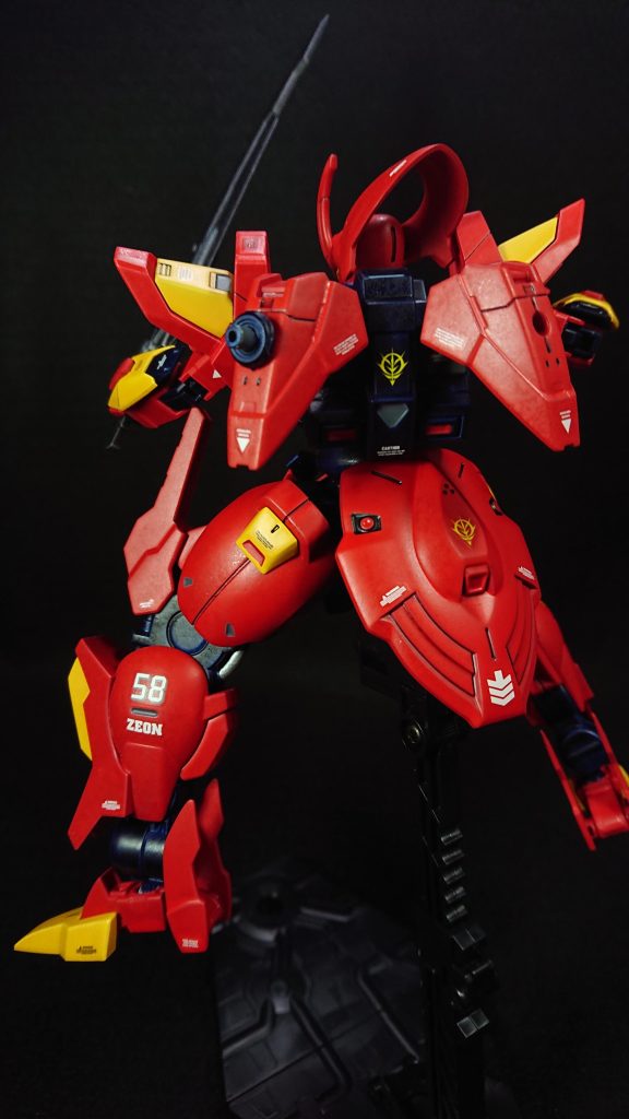 機体名のスレットは英語で「脅威」を意味する言葉ですアメイジングの「驚異的」という意味から連想ゲームの末「脅威」にしました