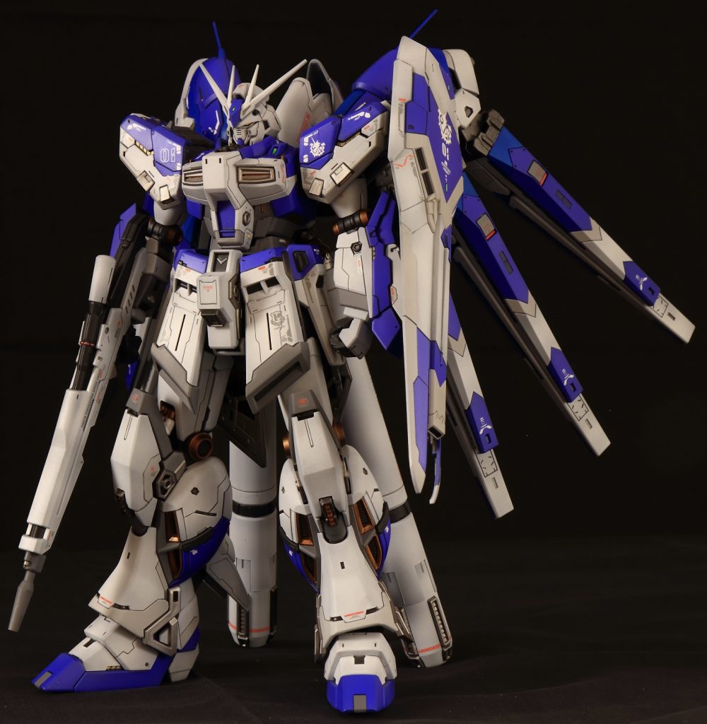RG Hi-νガンダム–3枚目/制作者：あかまり@akamari00