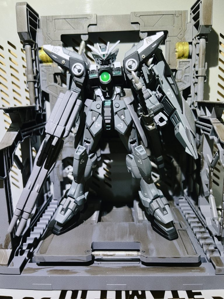 最後にシステムベースに飾ってみました。😊