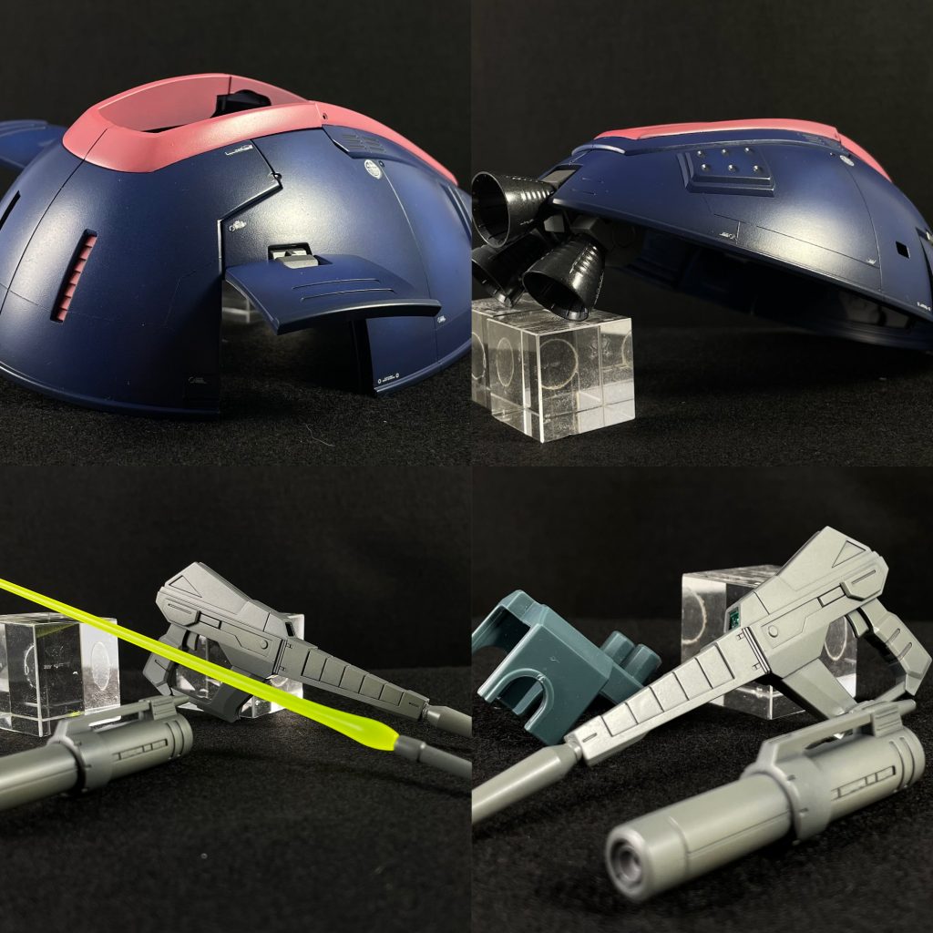 下地の印影でのグラデーション、、うん。良い感じ^ ^墨入れは、塗装前、白でグラデをつけた後に入れて、、墨入れからの 弱弱隠蔽塗装のほうが良かったかも、、次、試してみようと思います(^o^)