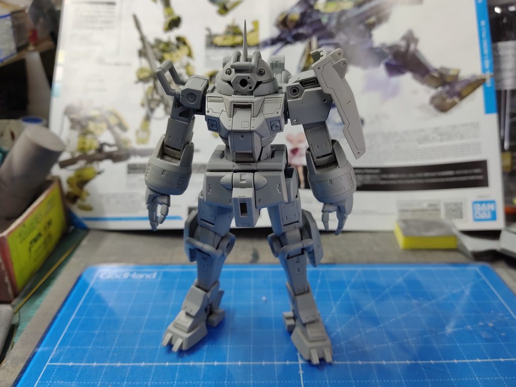 サーフェイサー処理後