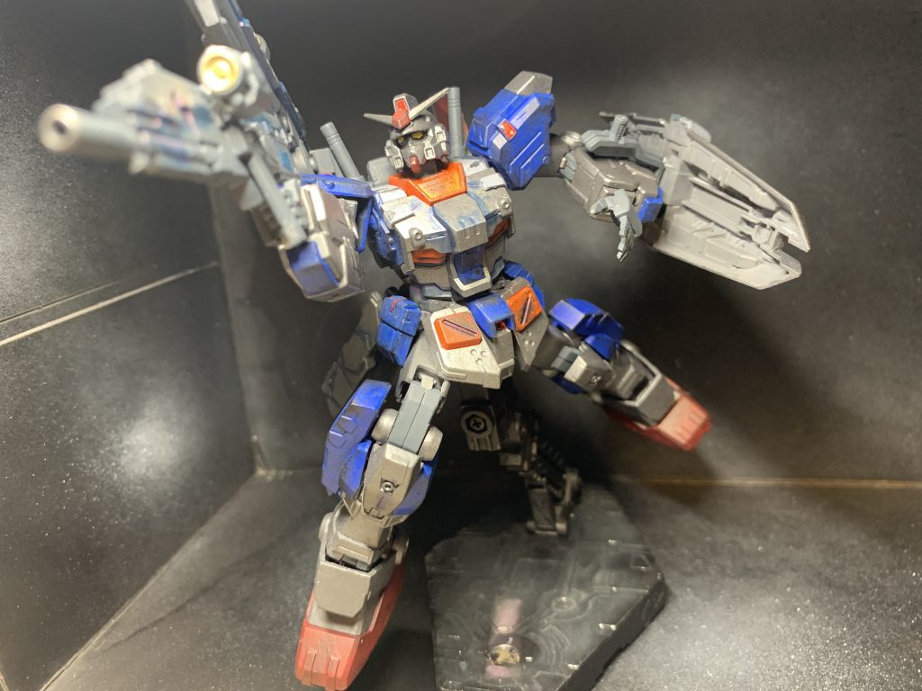 大した改造はせず合わせ目消しをしてそのまま塗りました。 