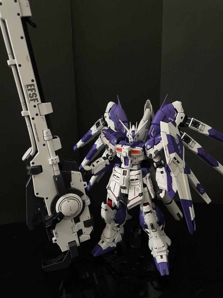 Hi-ν RG 1/144 ハイニューガンダム–3枚目/制作者：ya模型