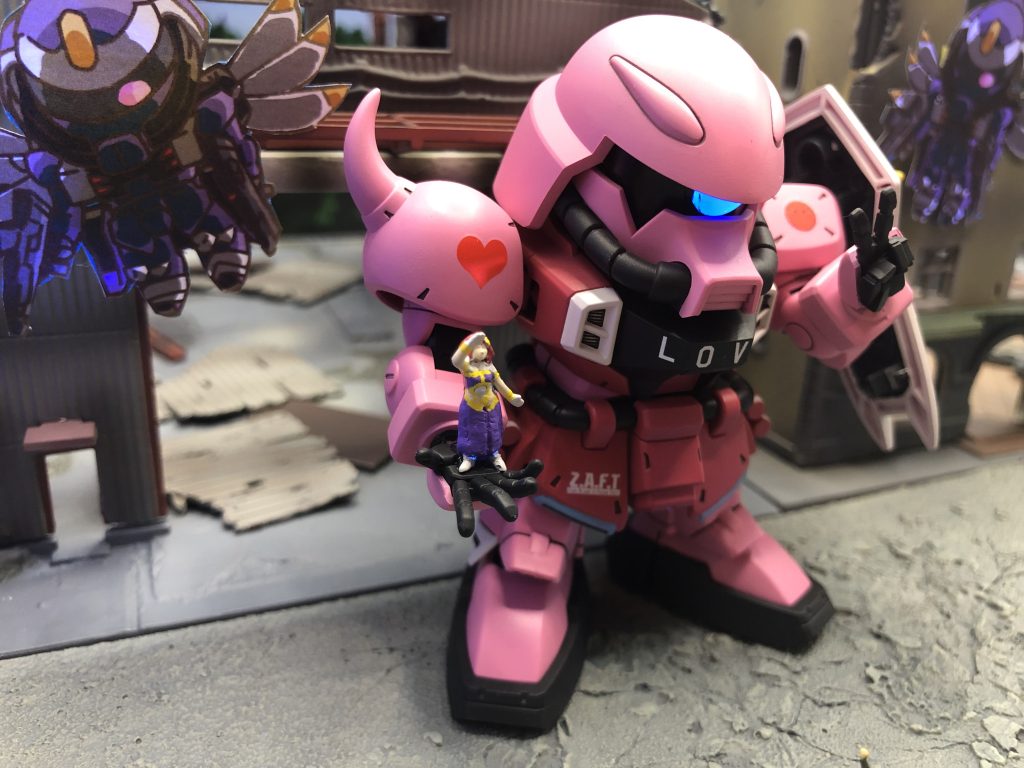 BB戦士　ザクウォーリア（ライブ仕様）–2枚目/制作者：imatoshi