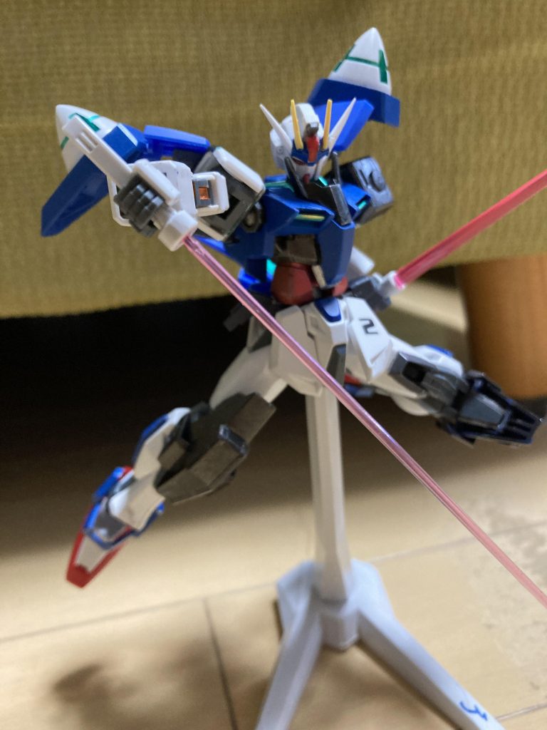 制作工程かって言われると違う気もしますが初期型です。この時からに膝のカバーを付けていて個人的に気に入っています。肩はクロスボーンを意識してます。