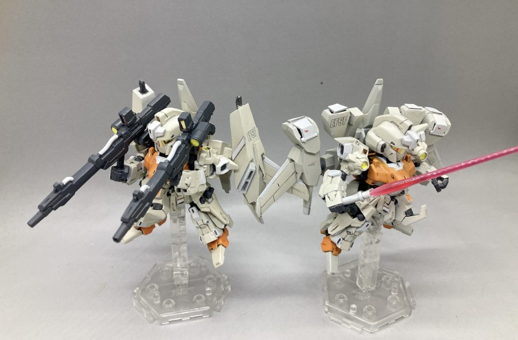 AユニットとBユニットの揃い踏み！