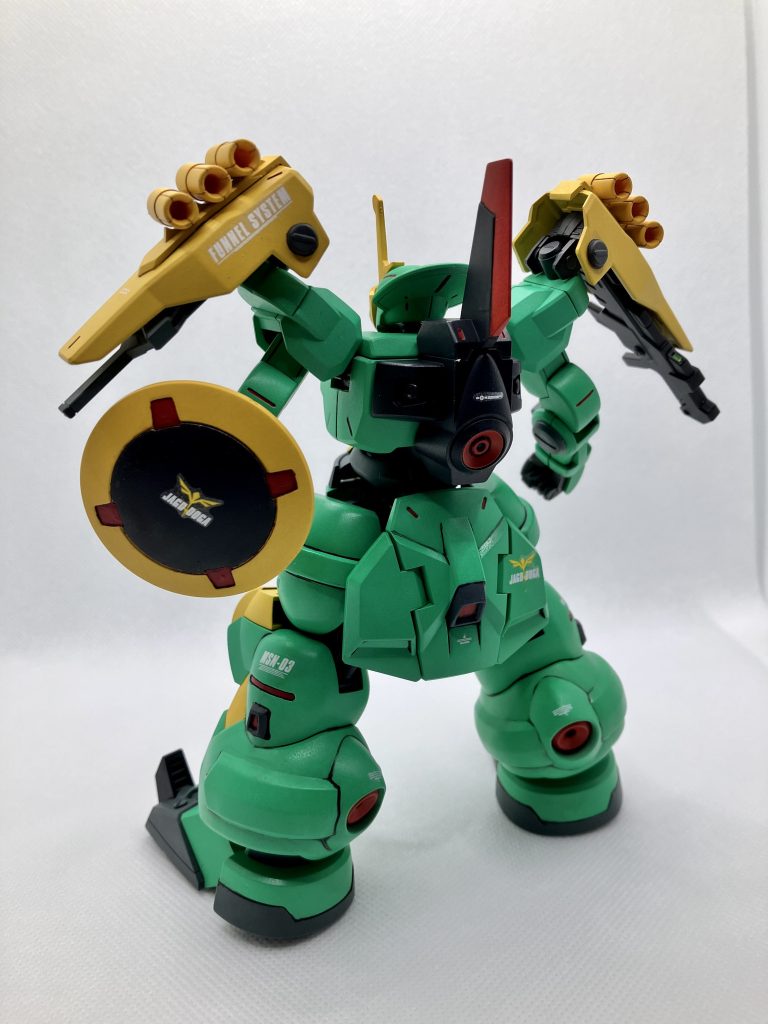 シールドは腕に装備