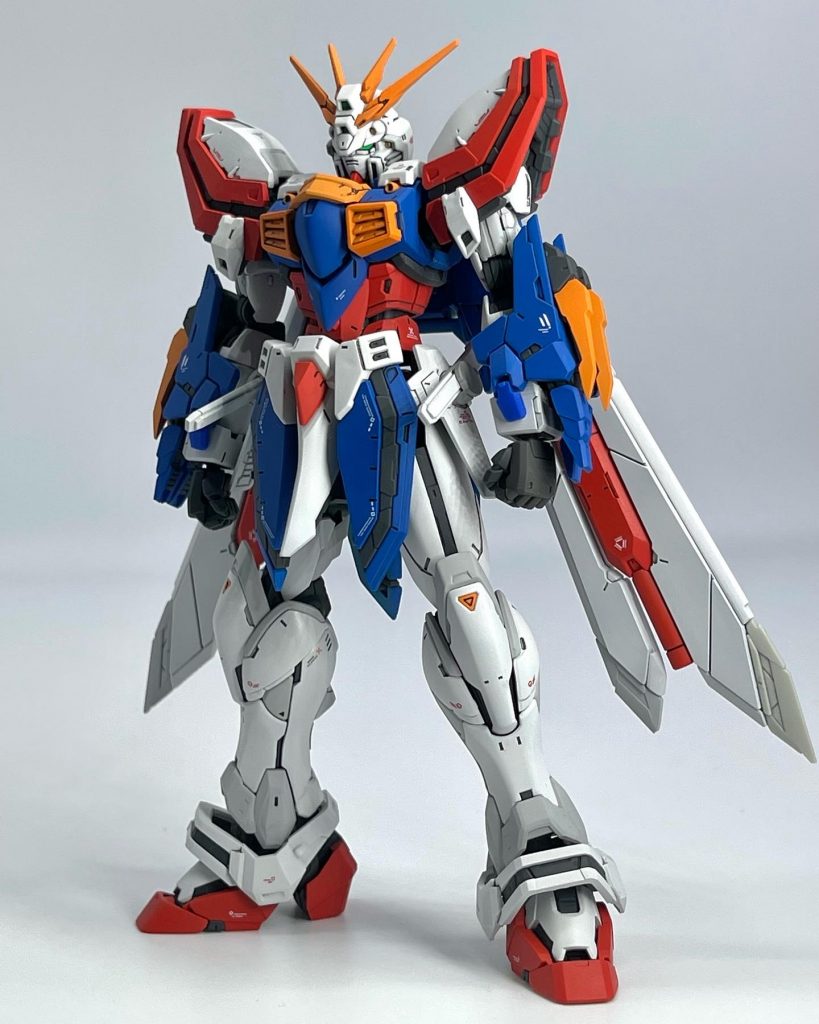 ゴッドガンダム　RG–5枚目/制作者：ときお