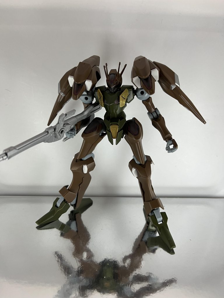 株式会社ガンダム運営資金の金策でミオリネがファラクトを無理矢理売却。売却先はティ◯ーンズ。パプテマス・シロッコが受領して修復を行った。シロッコ自身がテストパイロットをする予定だったが、マウアー・ファラオ少尉から1週間デートするという条件でジェリド・メサ中尉の搭乗機体となった。ジェリド『俺にもとうとう新型がきたか!だが何故急に⁉︎マウアー『ええっと、きっと実力が認められたのよ(良かったね、ジェリド…マウアー健気で献身的で可愛い!でもNTRはダメだよ!私の脳が破壊されるよ(´・ω・`)