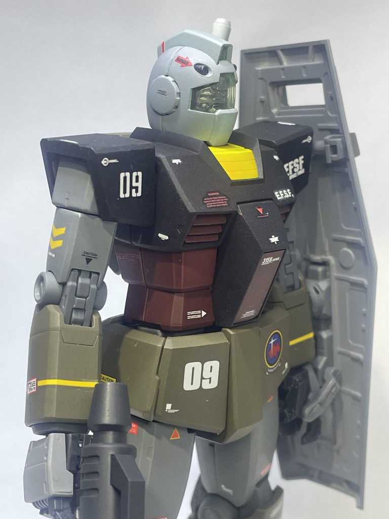 フロントアーマーは選択式でしたが好みでセパレートタイプにしました。ジムらしくないですが足をあげると結局股間が見えてしまうので。