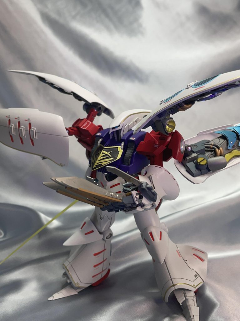 HG キュベレイ　アンビリール風アームドアーマー装備–6枚目/制作者：オトンのプラモデル製作日記