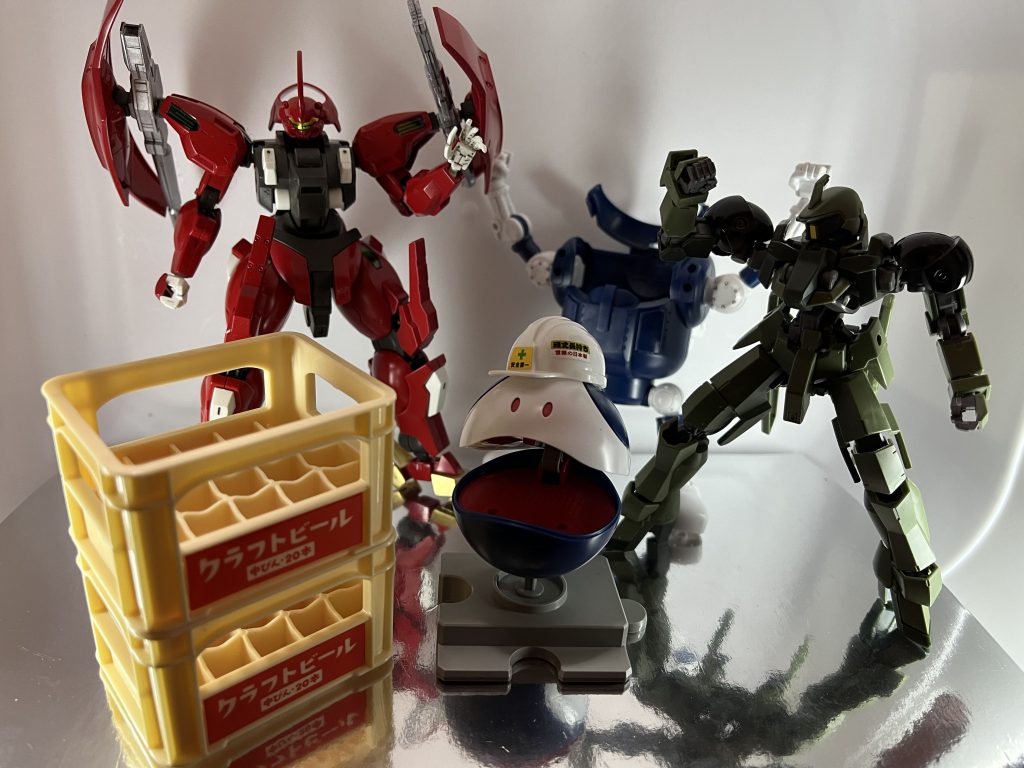 皆で忘年会に出撃グレ『大丈夫だよグエル!俺は振られた女数えきれんからな!リッターちゃん、ルーネちゃん、ゲルデちゃん、ジュリアちゃん…グエル『先輩どんだけ撃墜されてんですか⁉︎ナノラミネートアーマーじゃなかったらここにいないっすよ⁉︎グレ『まぁよ、そのおかげでハシュマルちゃんに会えたからよ。だからよ、お前も止まるんじゃねーぞ!グエル『ちょっ先輩!そのセリフは団長みたいなフラグが立つからやめましょうw親方『元気出てきたな!さぁ行くぞぉい!一同『おー!これ30作品目で良いの?(´・ω・`)突発季節ネタだからノーカンでwwwということで小物を買ってきた勢いで思わず遊んでしまいました!ほんま楽しいですね(笑ここまで読んでくれた方、ありがとうございます!皆様、良いクリスマスを(*゚∀゚*)