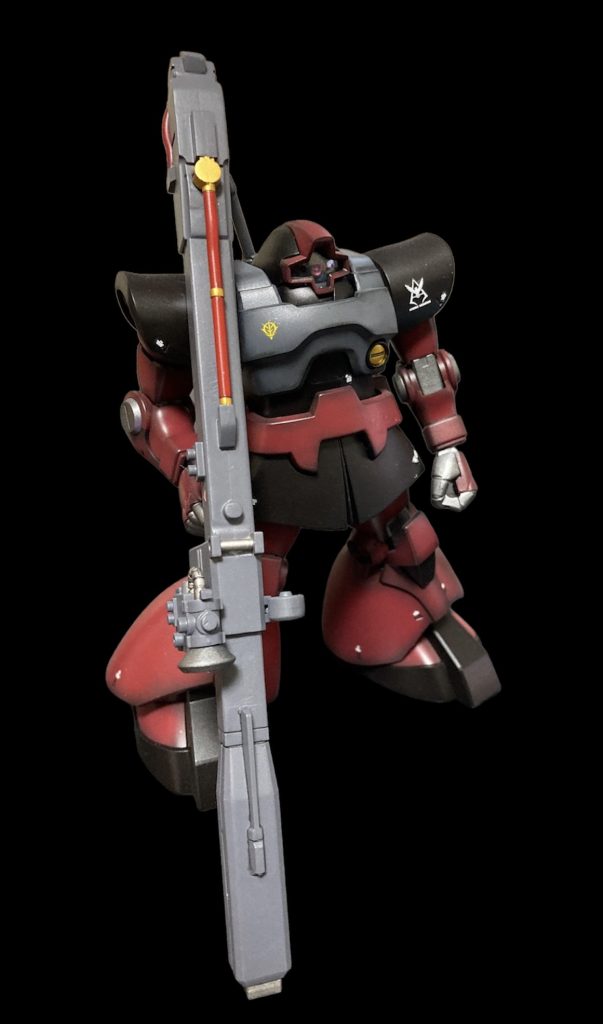 ビームバズーカ長かった塗り分けも中々面倒だったけど、細かく塗り分けてみました。