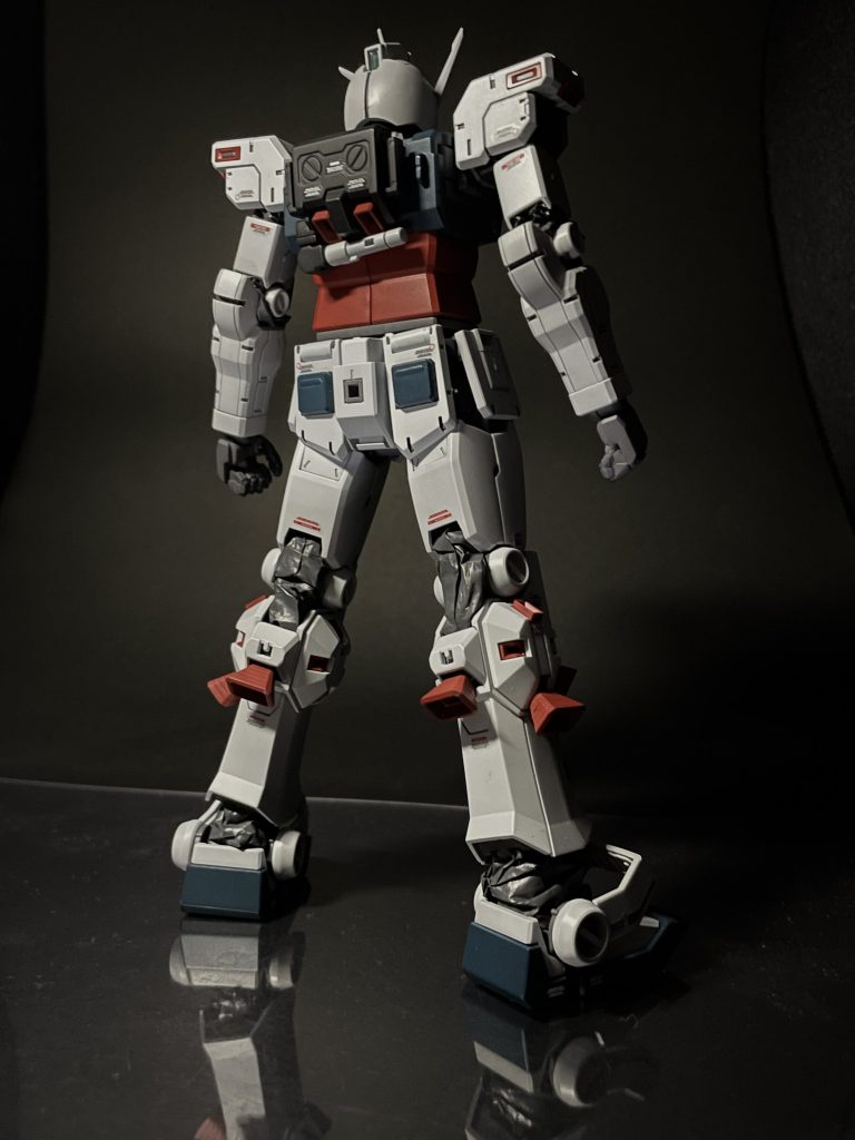 バックショット。ランドセルちっちゃ。