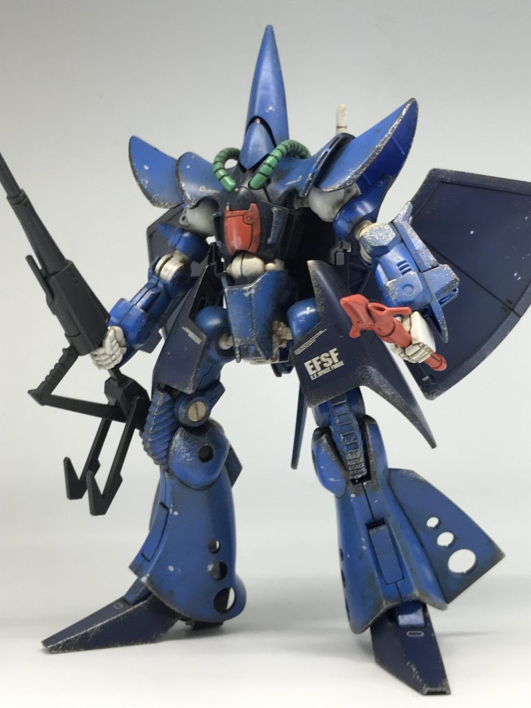 かなり手抜き汚しですが、あまり汚さないのもなかなか良いかなと写真撮りながら思いました