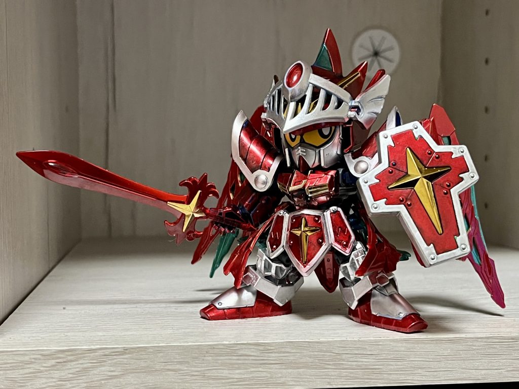 3種の神器がそれぞれ焔の盾、紅蓮の鎧、烈火の剣にパワーアップしてる