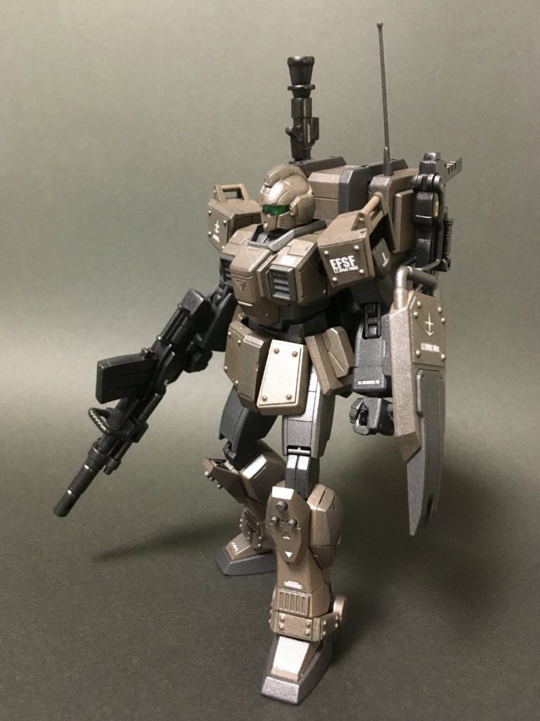 陸戦型ジム（山岳戦部隊）–6枚目/制作者：PIYOSUKE