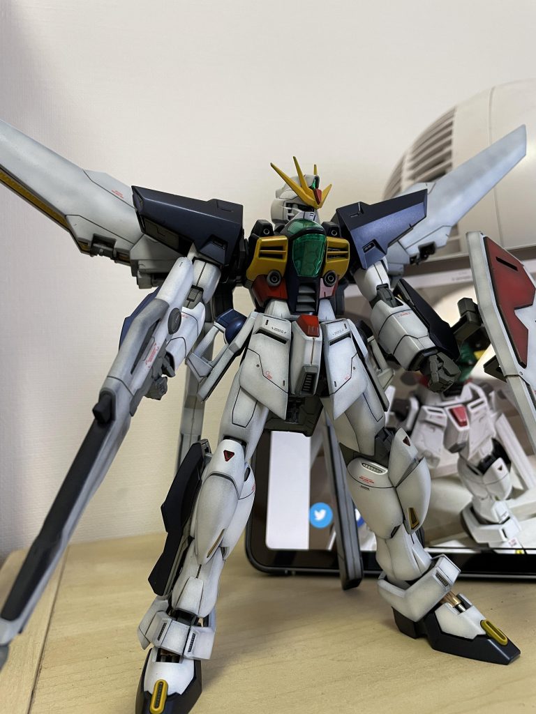 MG ガンダムダブルエックス（再塗装）–4枚目/制作者：Libra1022