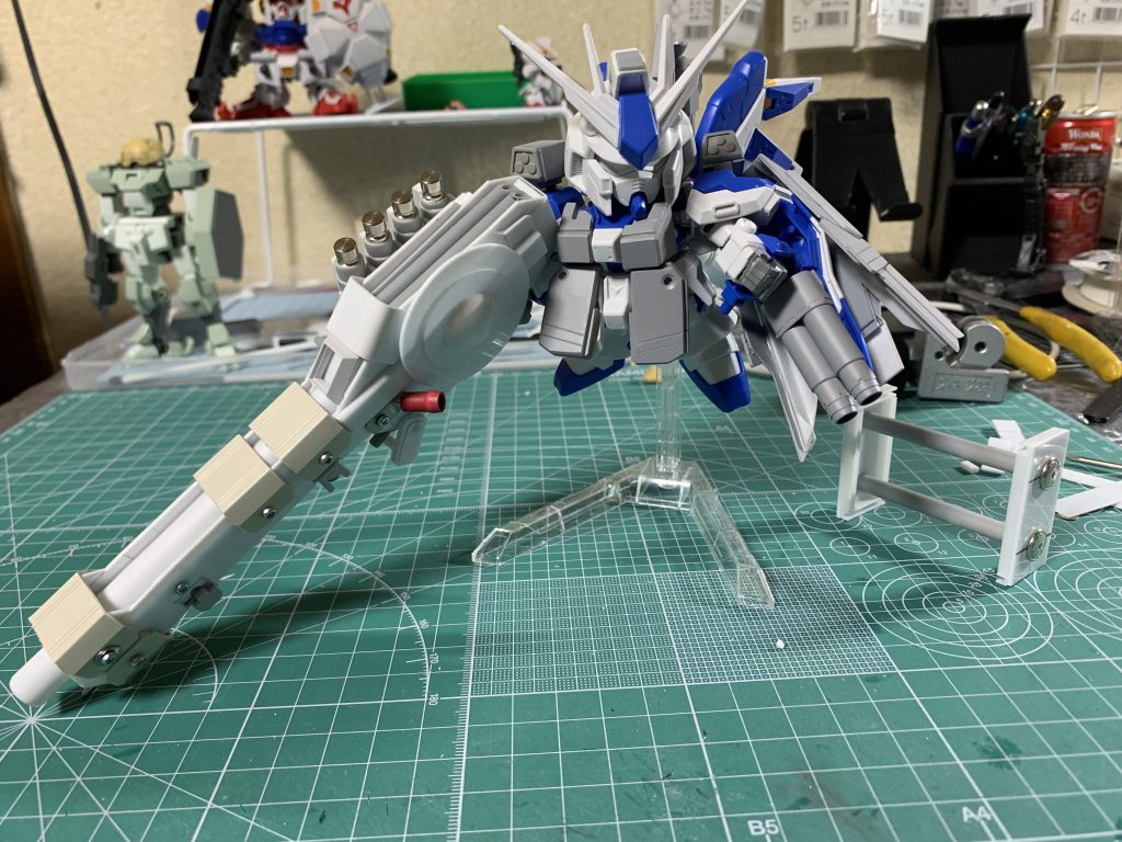 BB戦士 Hiνガンダム改修(HMBR、HWS風武装付き)–5枚目/制作者:ミヤさん