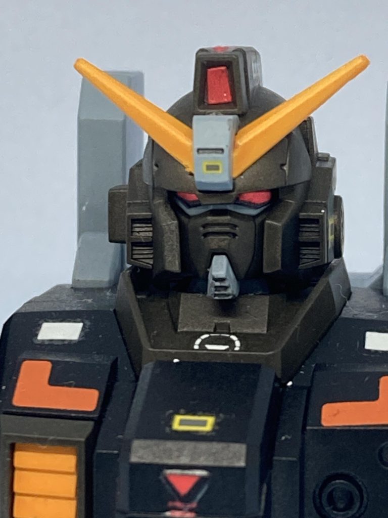 アンテナはシャープ化、オレンジにしました。