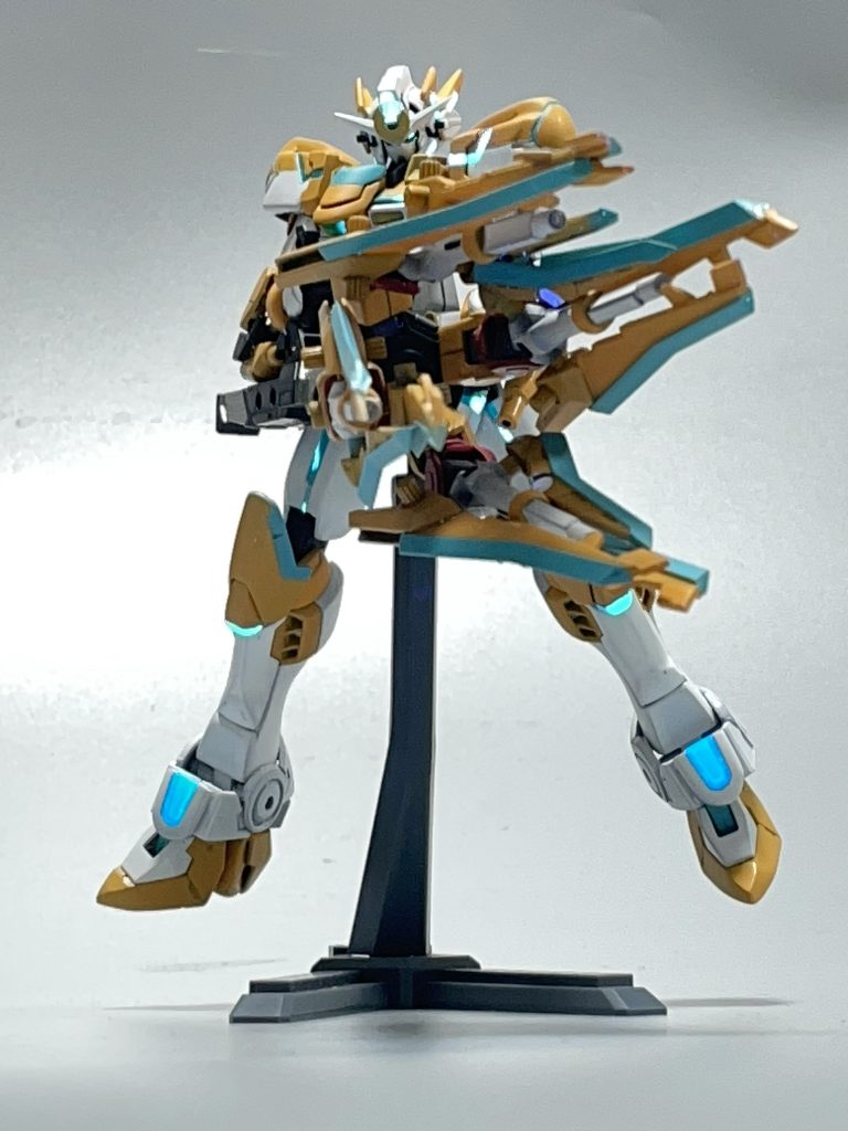 ビームライフルと組み合わせてバスターレールキャノンの再現です!