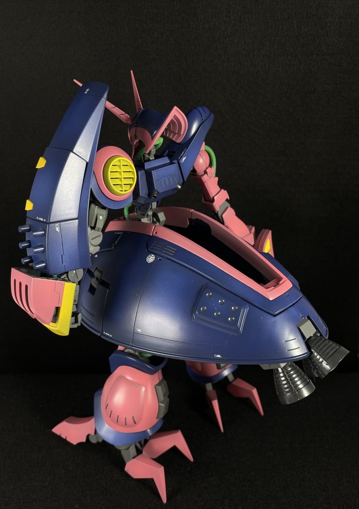 バーニアに穴あけたり、肉抜き処理とか、そんな基本工作的な事は サクッと終わらせて、、、、