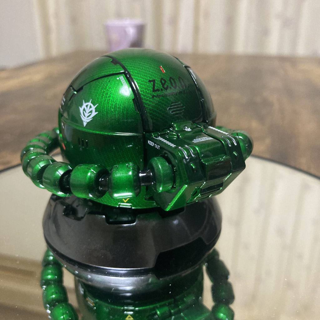 exceed model ザクヘッド カーボン風–4枚目/制作者：VR46