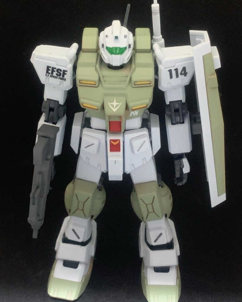 パワード・ジム川崎純情小町桜井杏菜専用機–2枚目/制作者：aoki_rightning-ff13