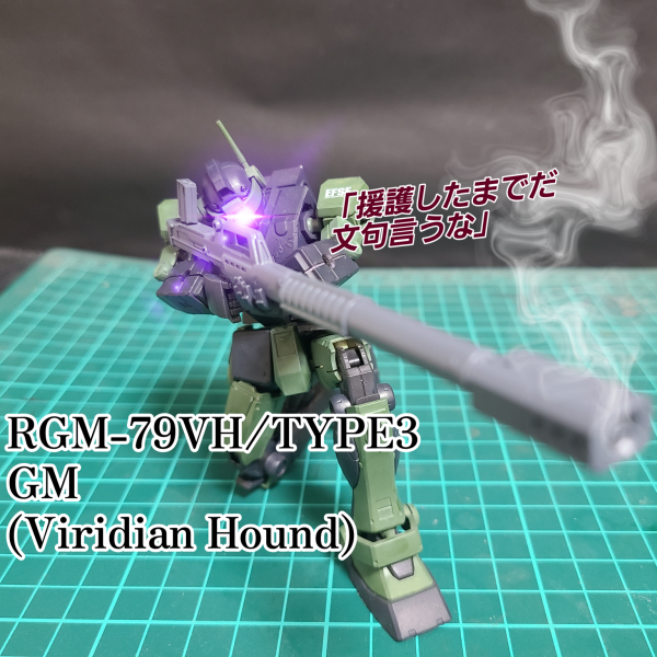 ジム「ビリジアンハウンド隊仕様」