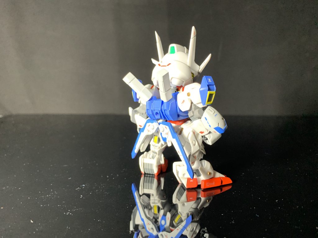 各ガンビットを装備した状態。平手はクロスシルエットのものを加工してみました。