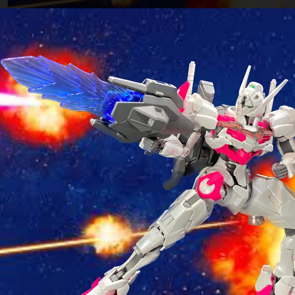 HGガンダムルブリス チタニウムフィニッシュ–3枚目/制作者：丸五ワークス