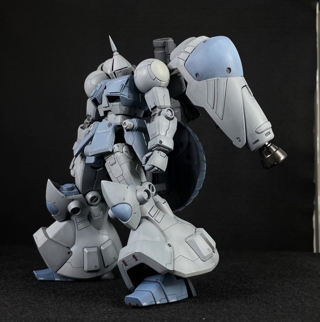 重装備、、バズーカを構えても 自立できるのは、僕のこだわりです!自立できない模型は、ア ウ ト !バンダイさんに、届けっ!僕の声!