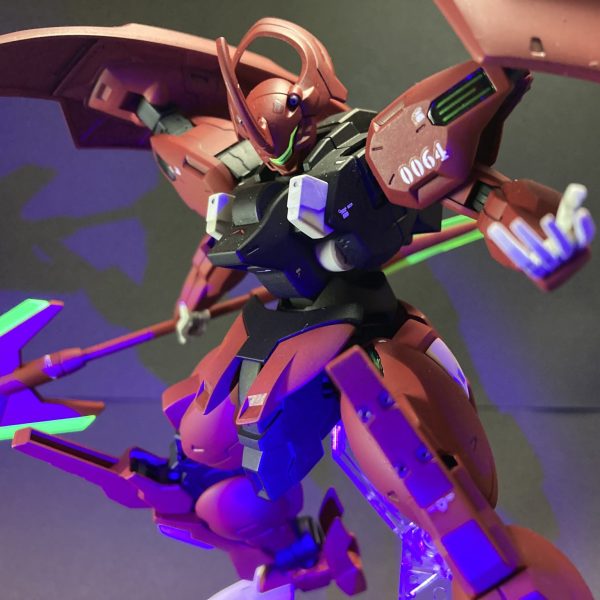HG ダリルバルデ　筆塗り