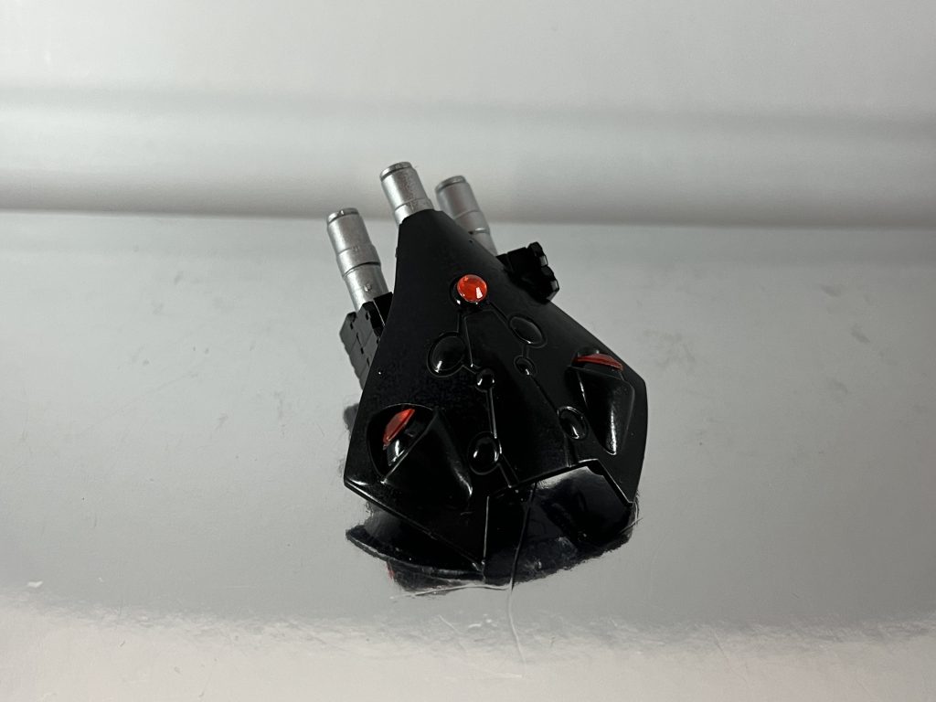 着脱可ステークと覆うための外装以外は余り物ブロックを繋ぎ合わせた自作品